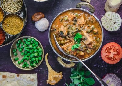 Mushroom Balti Curry
